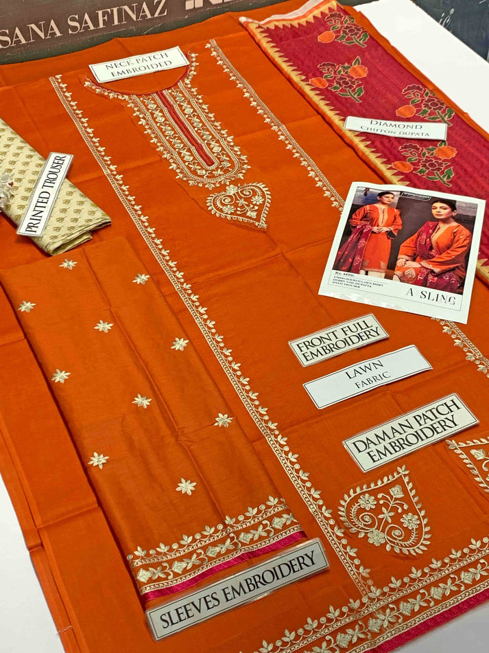 3 Piece Embroidery Hit Code