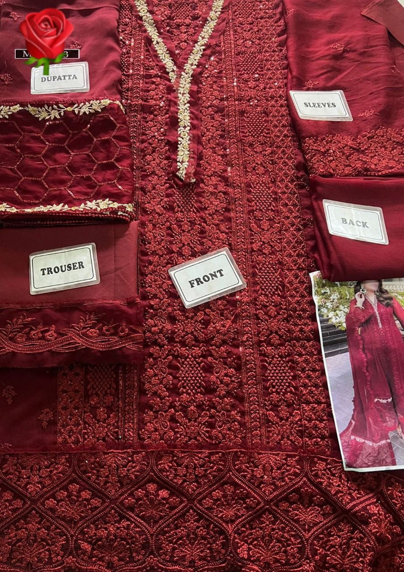 3 Piece Embroidery Suit