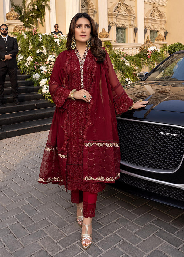 3 Piece Embroidery Suit