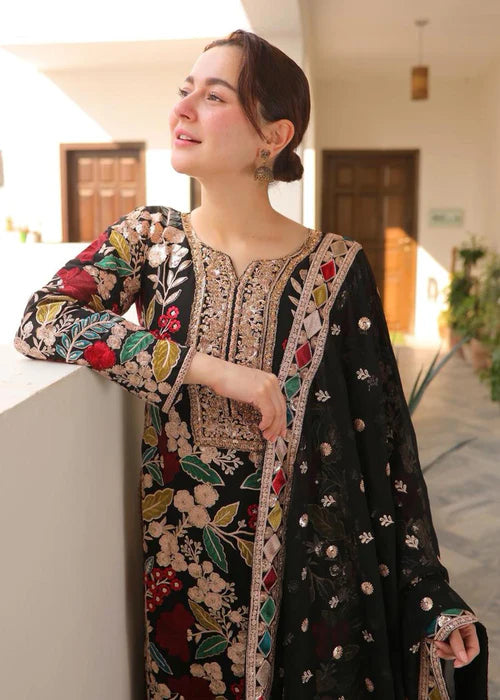 3 Piece Embroidery Hit Code By Hania Amir