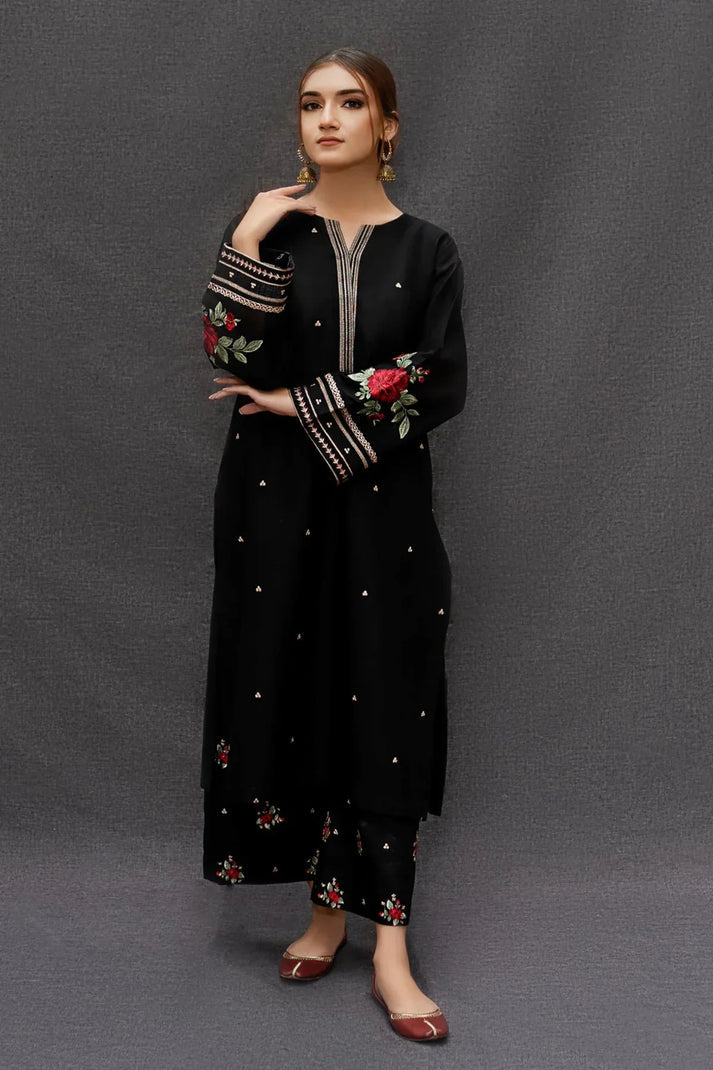3 Pieces Embroidery Suit