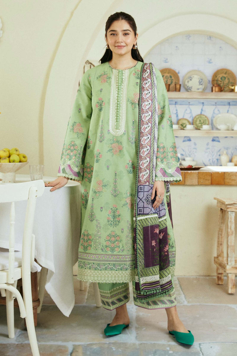 3PC ZARA SHAHJAHAN EMBROIDERED LAWN