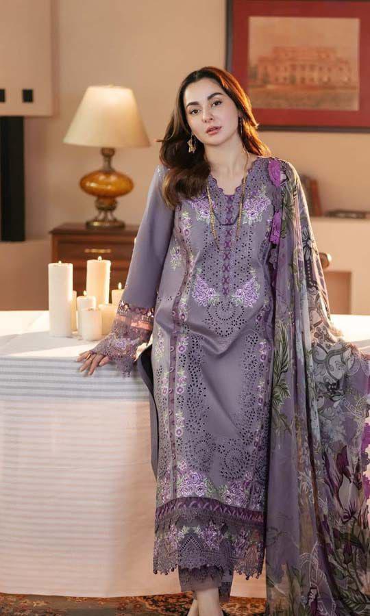 3 Piece Embroidery Suit by Hania Amir